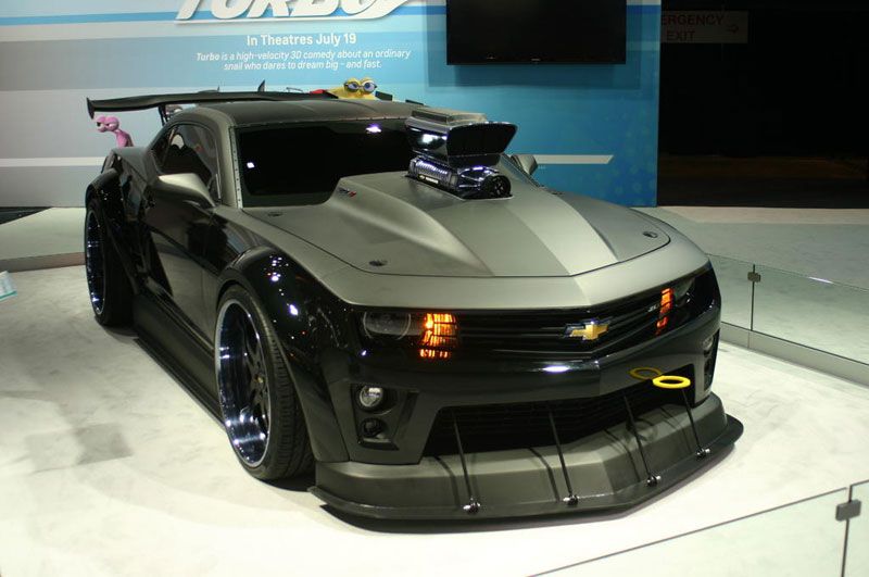 El Chevrolet Camaro de la película ‘Turbo’: 700 CV