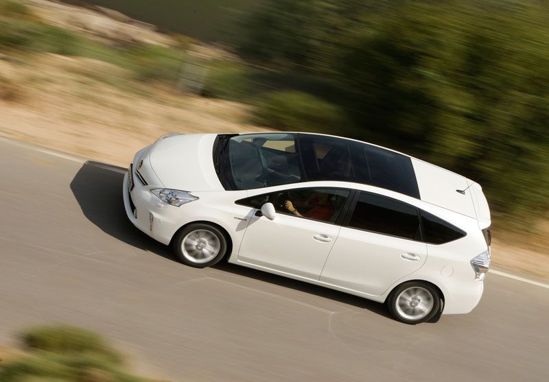 Prueba: Toyota Prius , reciclaje familiar