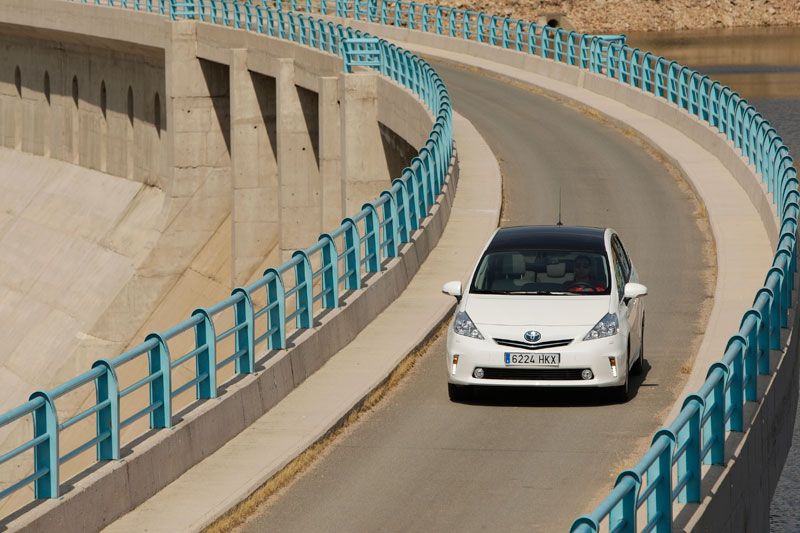 Prueba: Toyota Prius , reciclaje familiar