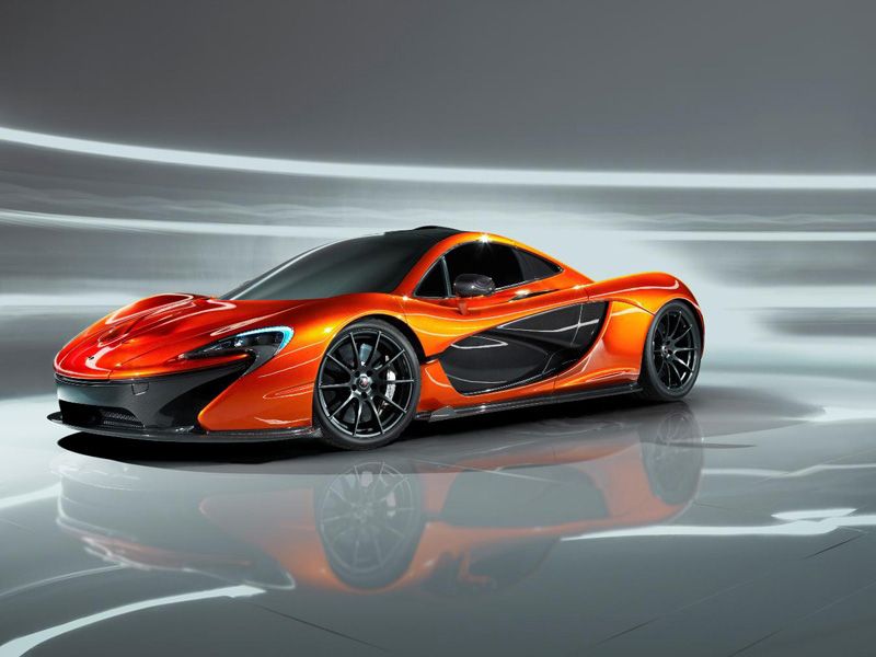 McLaren P1 habitáculo