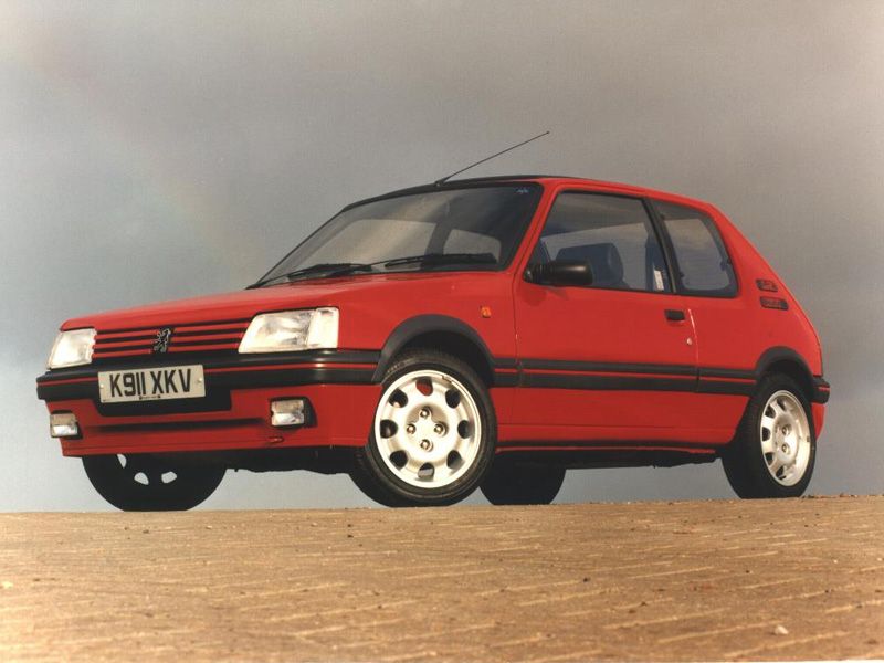 El Peugeot 205 cumple 30 años