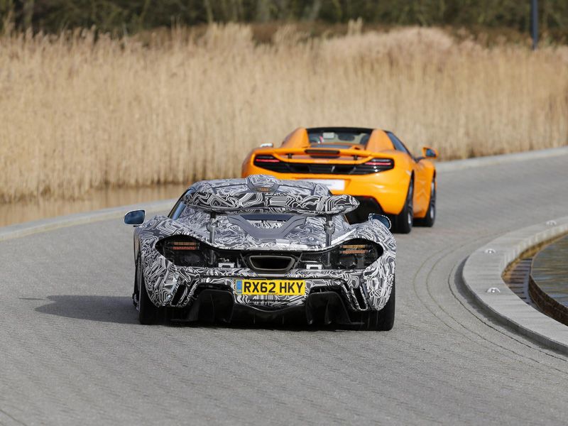 McLaren P1, bestia híbrida de más de 900 CV