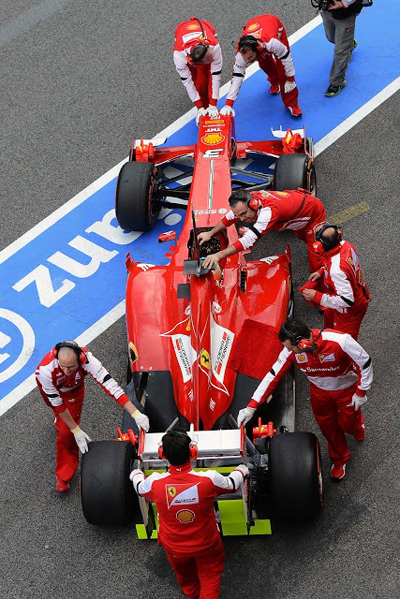 Pretemporada F1 2013: Montmeló, día 1