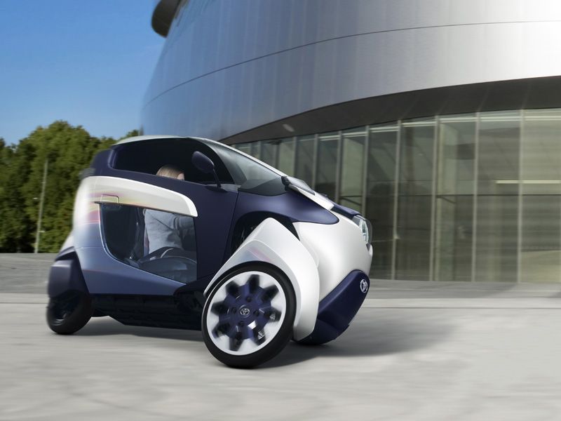 Toyota i-Road, un eléctrico de 3 ruedas