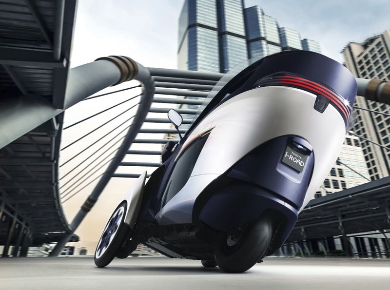 Toyota i-Road, un eléctrico de 3 ruedas