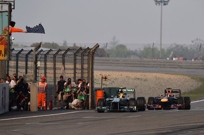 Carrera perfecta de Alonso en China