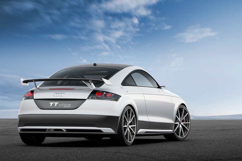 Audi TT Ultra Quattro Concept, a toda máquina