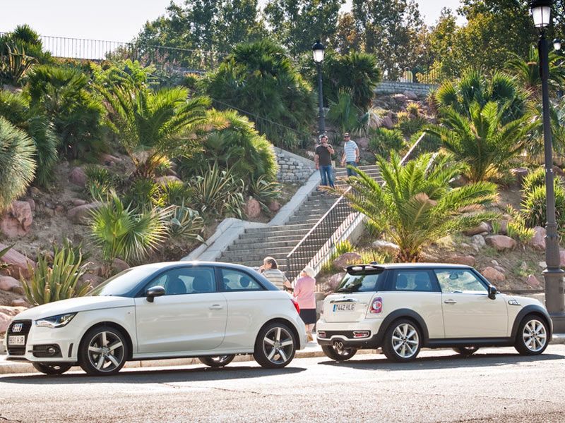 Audi A1 2.0 TDI vs Mini Cooper SD