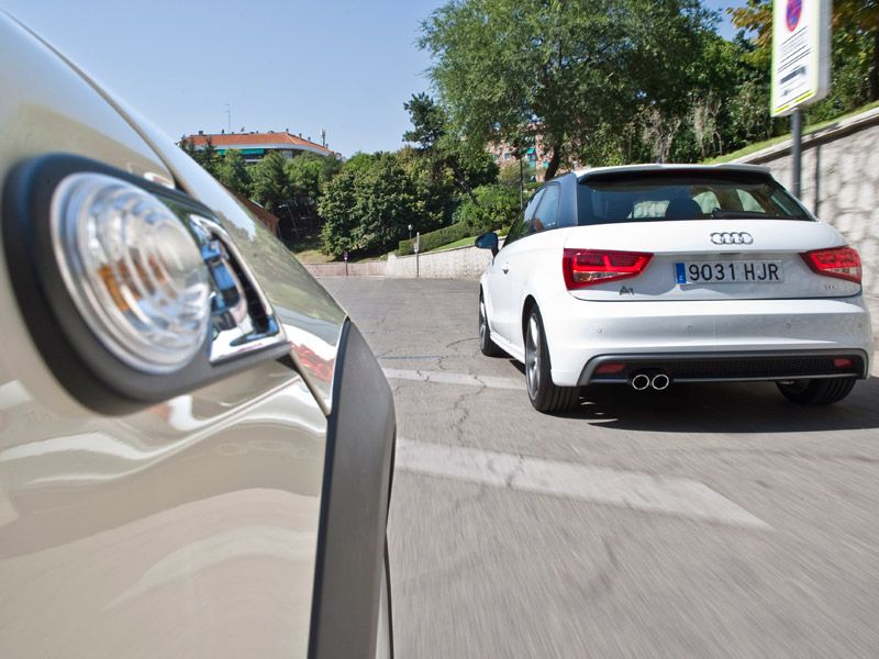 Audi A1 2.0 TDI vs Mini Cooper SD