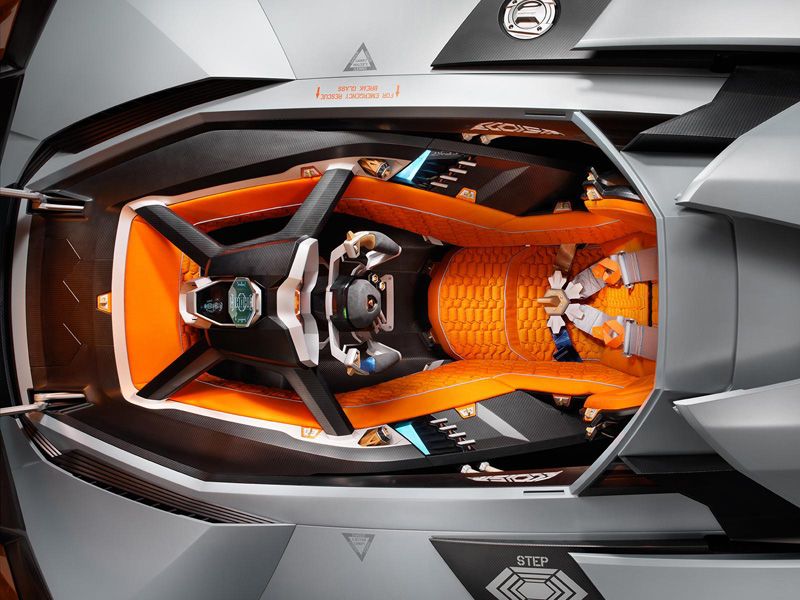 Lamborghini Egoista, regalo de 50 aniversario