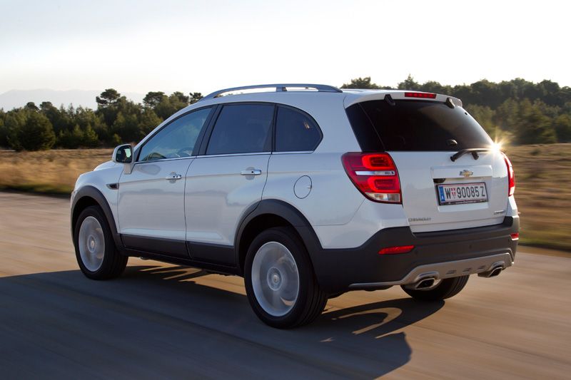 Chevrolet Captiva 2013, ligero lavado de cara
