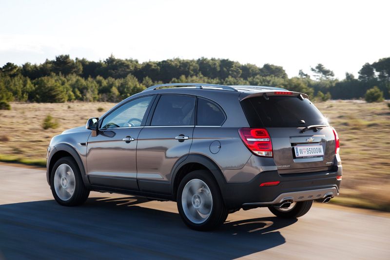 Chevrolet Captiva 2013, ligero lavado de cara