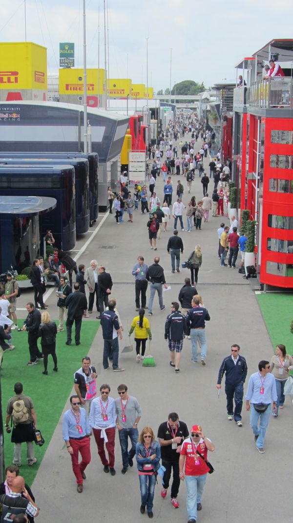 Las fotos más curiosas del GP de España