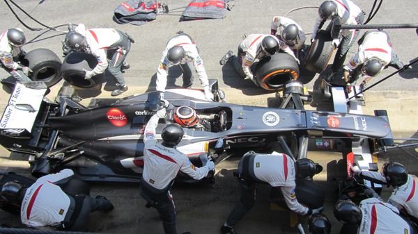 Las fotos más curiosas del GP de España