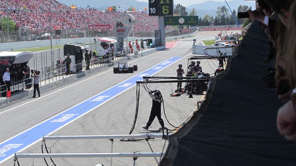 Las fotos más curiosas del GP de España