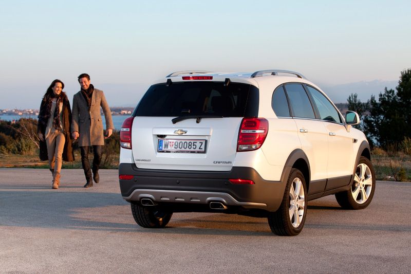 Chevrolet Captiva 2013, ligero lavado de cara