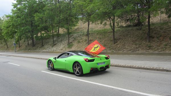 Las fotos más curiosas del GP de España