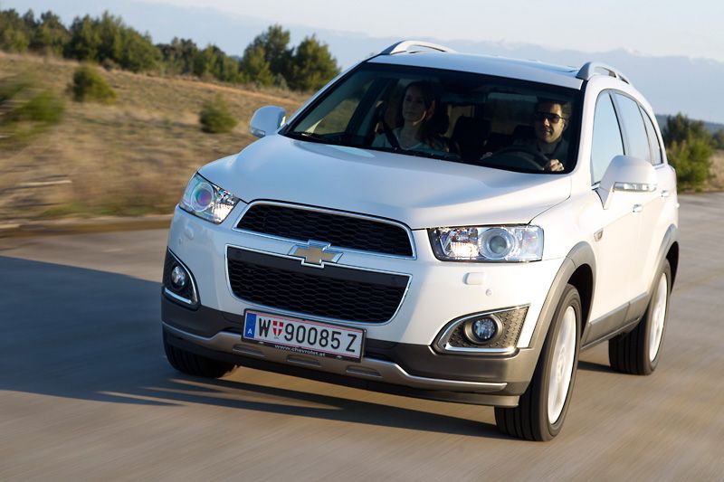 Chevrolet Captiva 2013, ligero lavado de cara