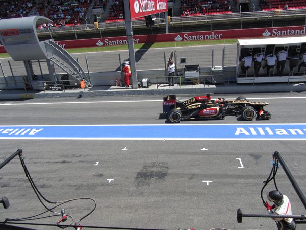 Las fotos más curiosas del GP de España