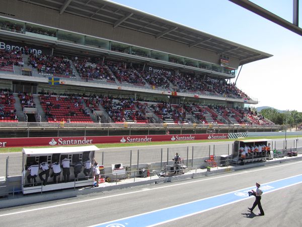 Las fotos más curiosas del GP de España