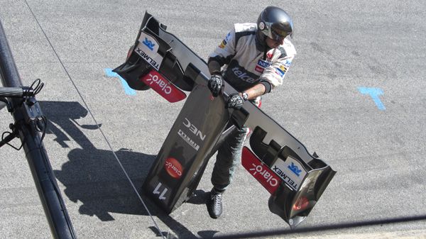 Las fotos más curiosas del GP de España