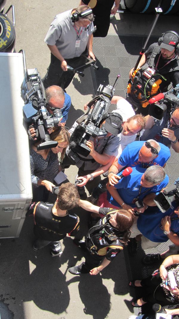 Las fotos más curiosas del GP de España