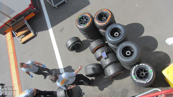 Las fotos más curiosas del GP de España