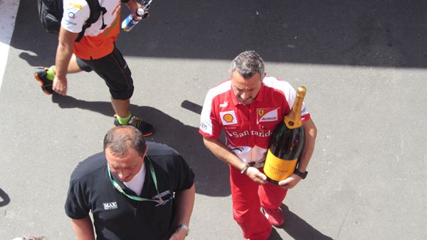 Las fotos más curiosas del GP de España