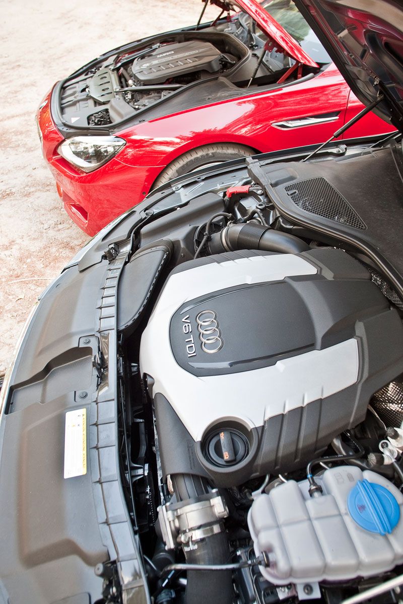 Comparativa: Audi A7 Sportback 3.0 BI TDI Quattro vs BMW Serie 6 Gran Coupe 640D