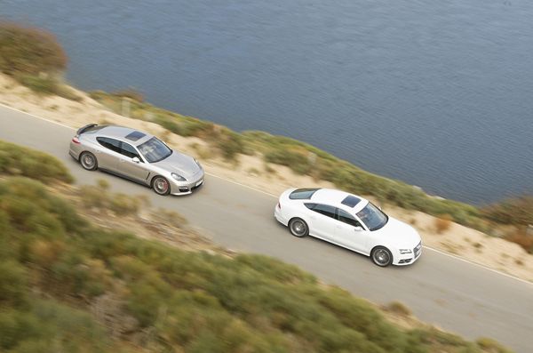 Comparativa: Audi S7 Sportback vs Porsche Panamera GTS