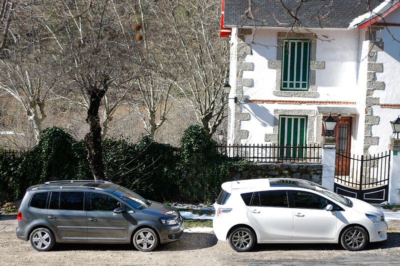 Duelo monovolumen: VW Touran vs Toyota Verso