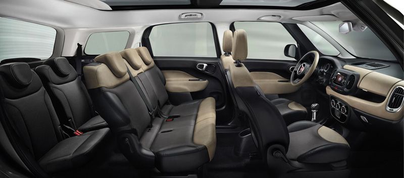 Fiat 500 L Living, el 500 con 7 asientos