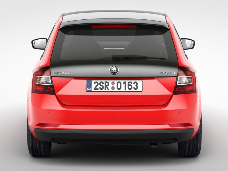 Rapid Spaceback, el compacto de Skoda