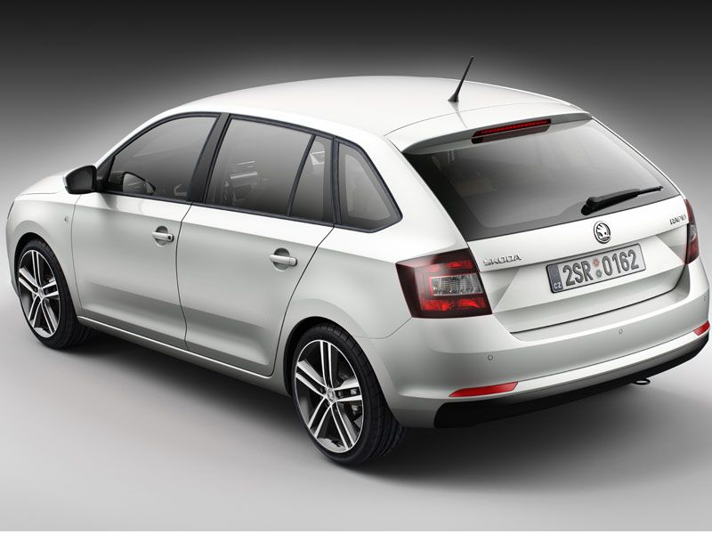 Rapid Spaceback, el compacto de Skoda