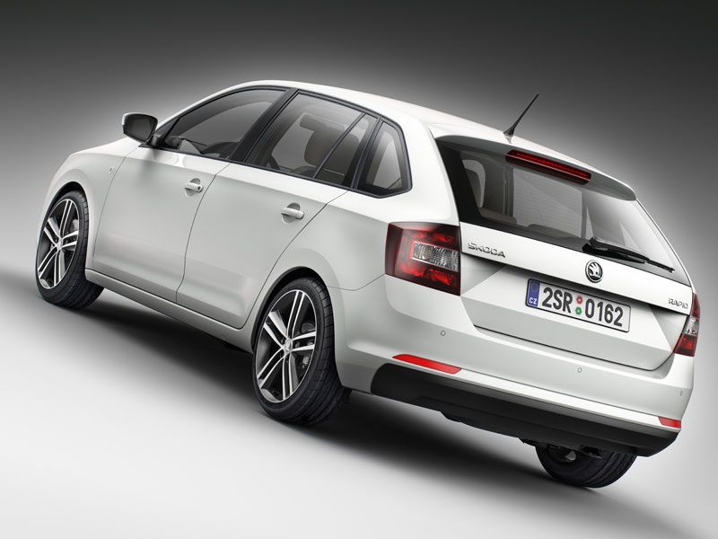 Rapid Spaceback, el compacto de Skoda