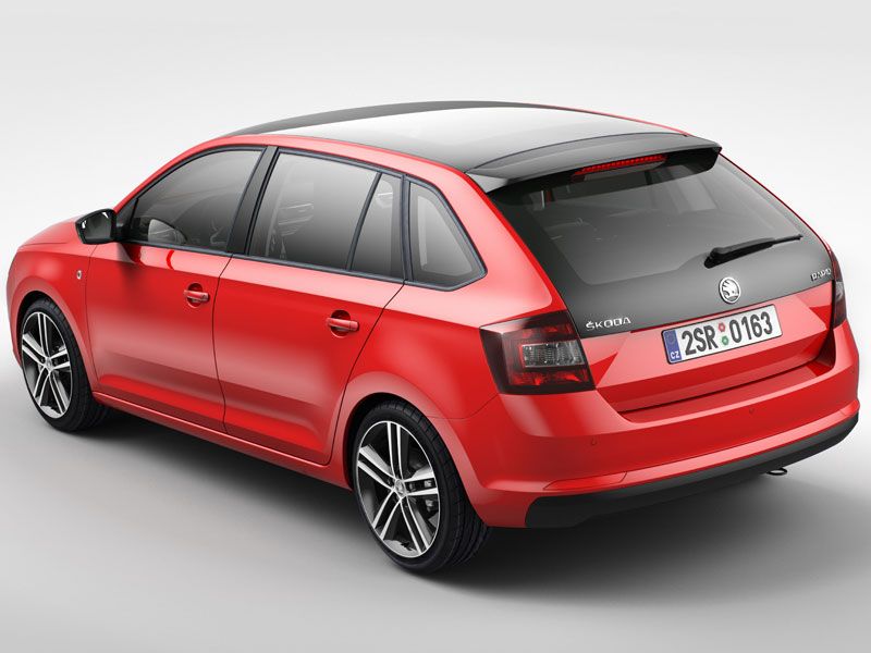 Rapid Spaceback, el compacto de Skoda