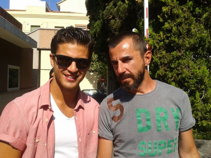Maxi Iglesias y Santi Millán en el Reto AUTOPISTA