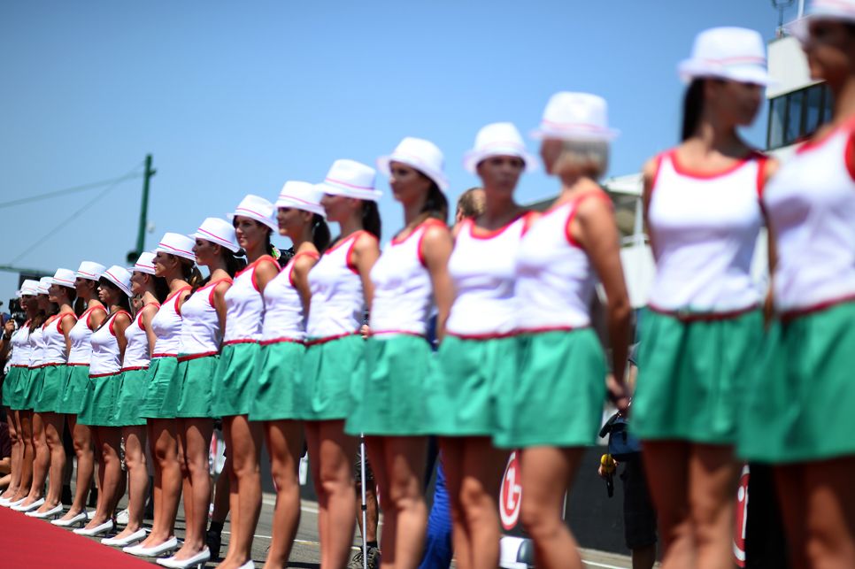 Las chicas más espectaculares del GP de Hungría