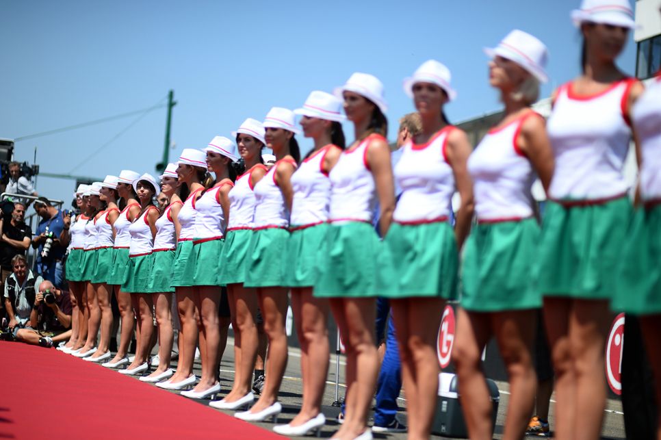 Las chicas más espectaculares del GP de Hungría