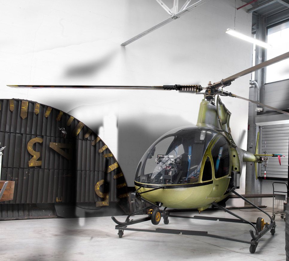 Helicóptero Citroën RE 210