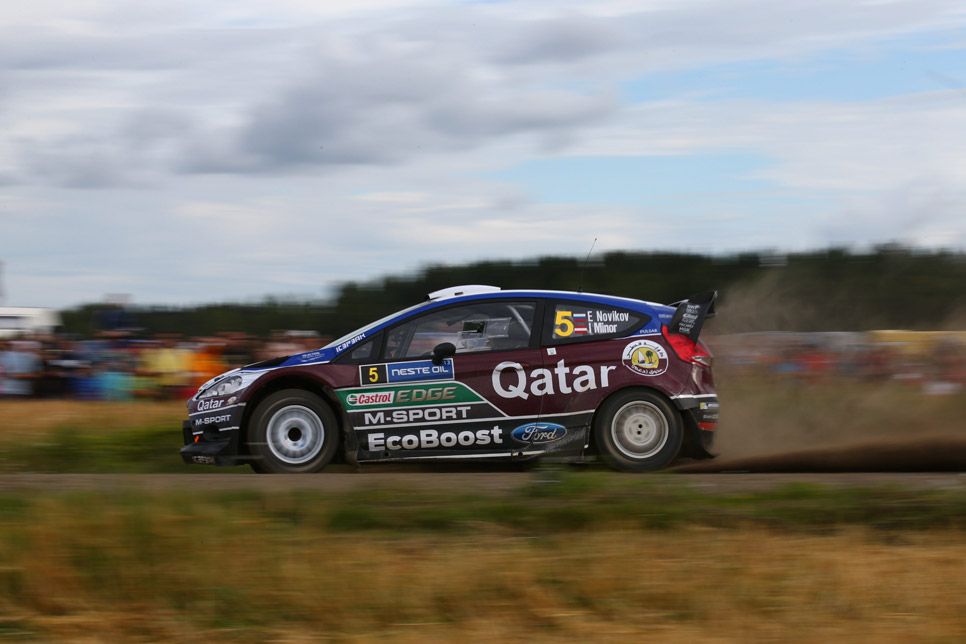 Rallye de Finlandia, segunda etapa