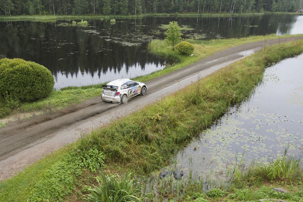 Rallye de Finlandia, segunda etapa