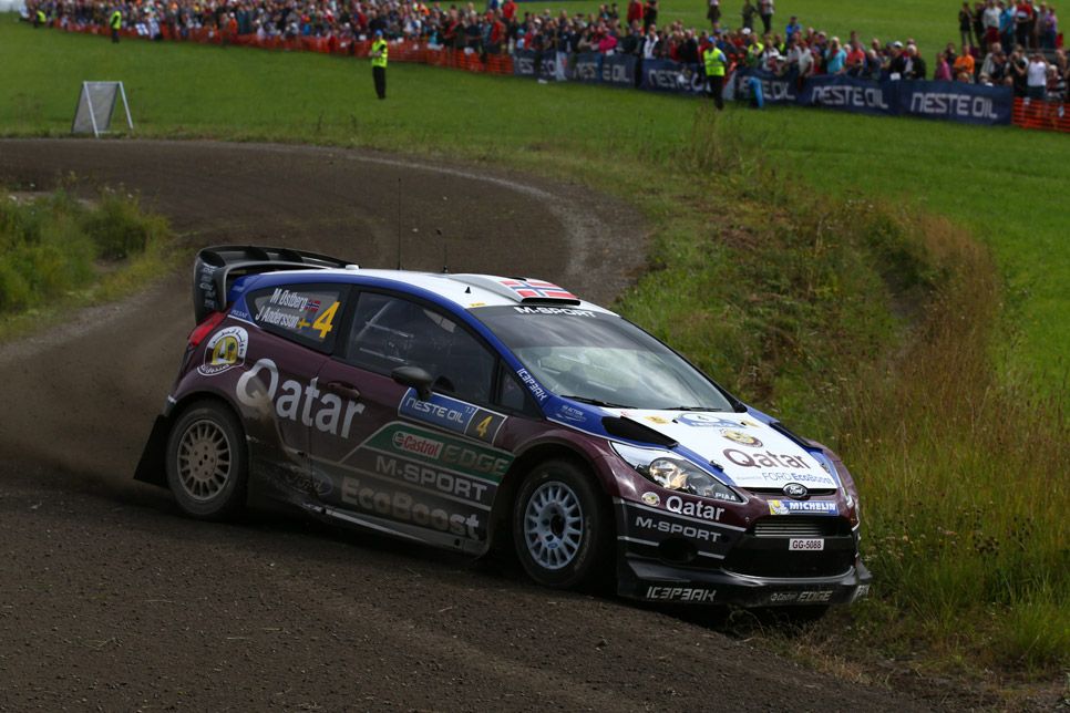 Rallye de Finlandia, segunda etapa