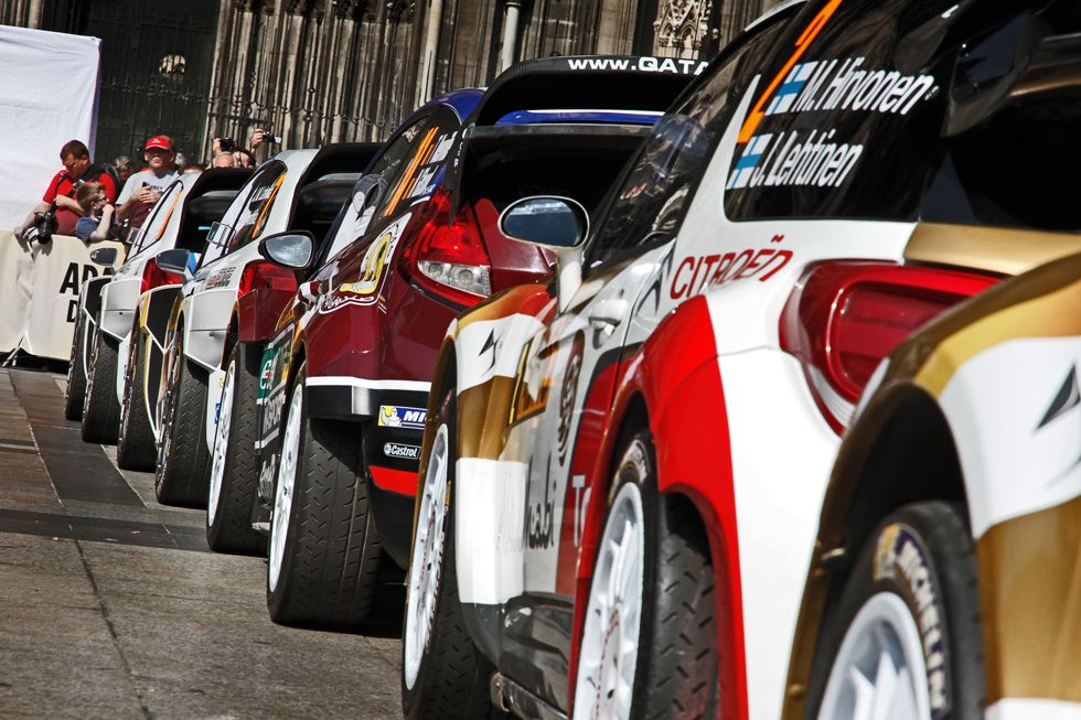 Rallye de Alemania, etapa del sábado final