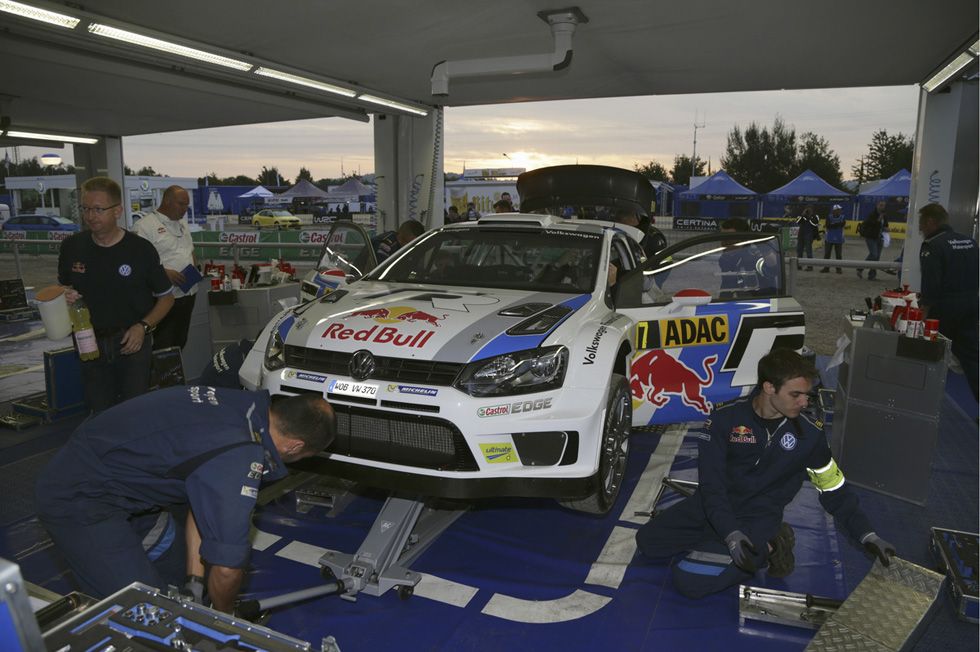 Rallye de Alemania, etapa del sábado final
