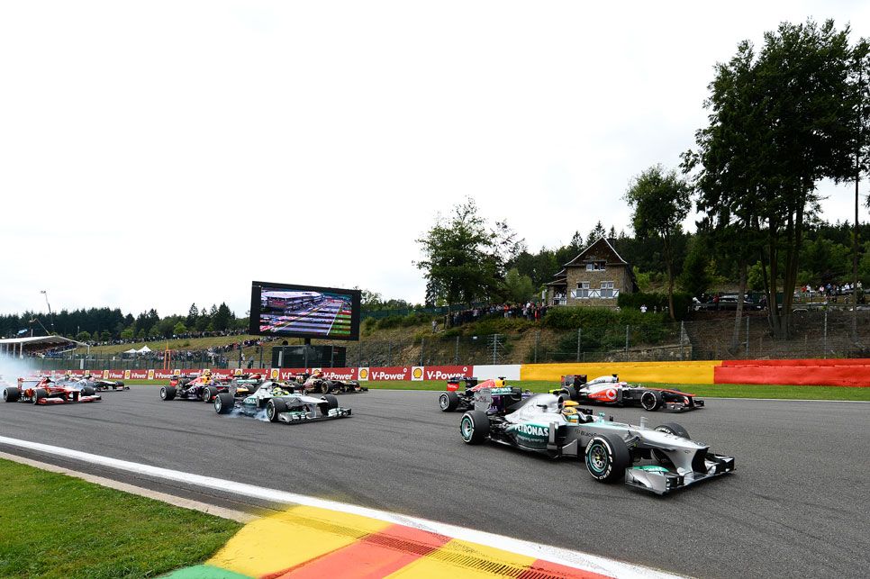 GP Bélgica: la carrera