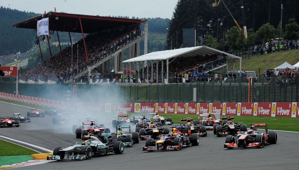 GP Bélgica: la carrera