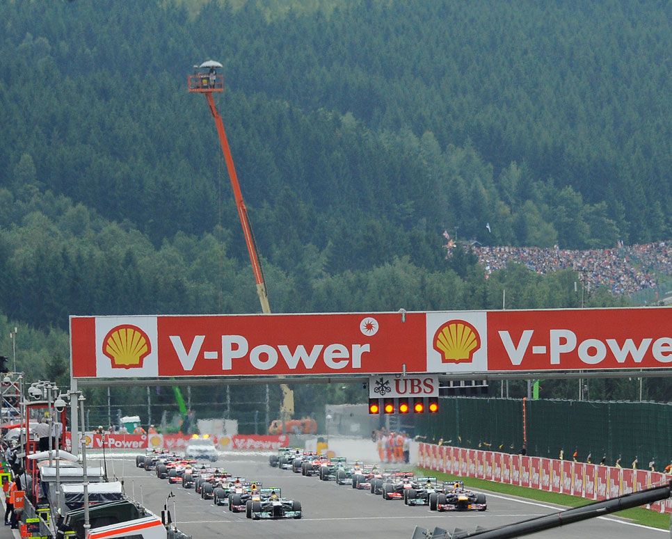 GP Bélgica: la carrera