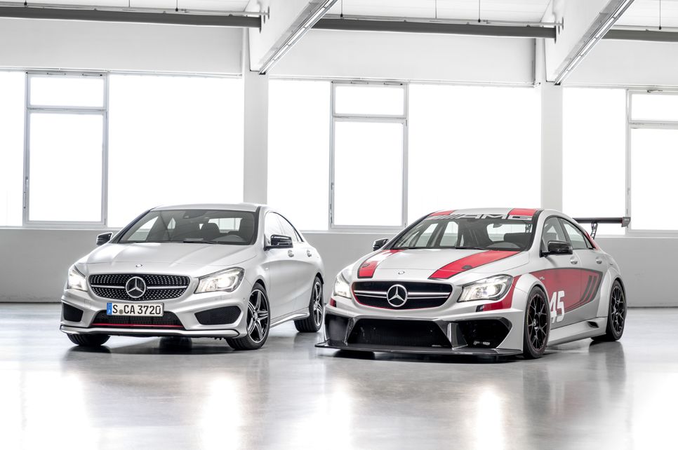 Mercedes CLA 250 Sport y CLA 45 AMG Racing Series