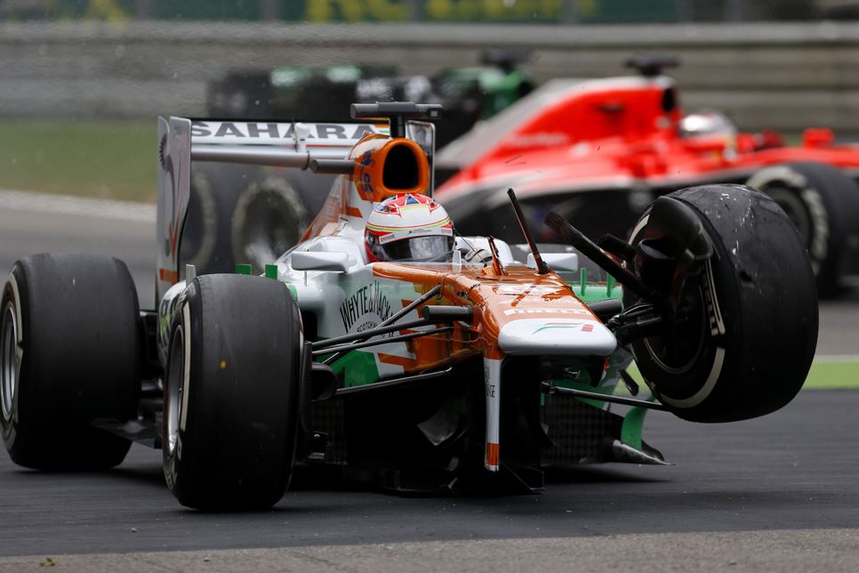 Salida GP Italia